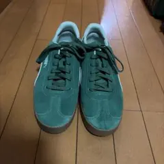 PUMA スエード スニーカー グリーンのサムネイル