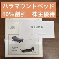 パラマウントベッド　株主優待券