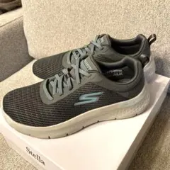 SKECHERS GO WALK グレー/ライトブルー