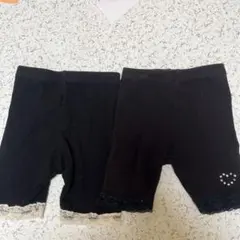 ブラック ベビースパッツ サイズ80