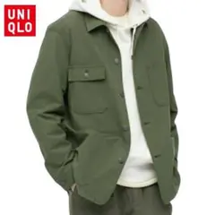 UNIQLO ウォッシュ ユーティリティジャケット　ミリタリージャケット