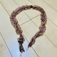 モスピンク　サテン風 ショルダーストラップ