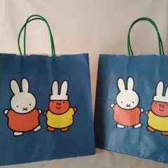 ミッフィー　紙袋　ショッパー　2個セット
