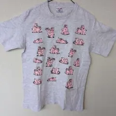 GBL ジブリ 紅の豚 PUNCH OUT クロスカウンター Tシャツ Mサイズ