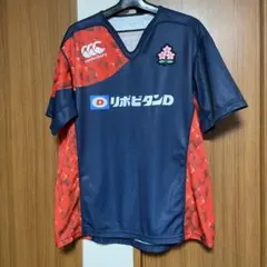 canterbury ラグビーウェア ネイビー/レッド　3L