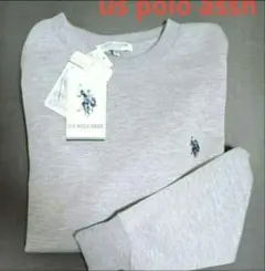 タグ付き未使用品　US POLO ASSN スウェット　トレーナー　グレー