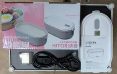ROOMMATE お弁当箱型炊飯器 HITORI炊き RM-210TE-WHのサムネイル