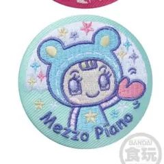 ナルミヤキャラクターズ 刺繍缶バッジビスケット ブルーベリエちゃん