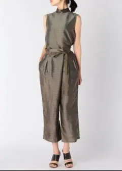 【リエス】　柄物　セットアップ　ノースリーブ