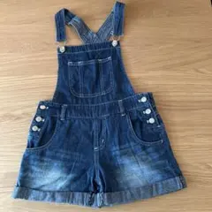 mother ways デニムオーバーオール140cm