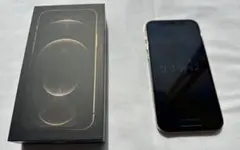 iPhone 12 Pro 256GB ゴールド ジャンク 背面割れ 画面交換済