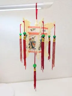 【レトロ】藝術宮燈　芸術宮殿提灯　台湾製　ランタン　インテリア　中国伝統