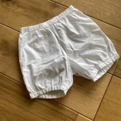 ボンポワン白ショートパンツ18M