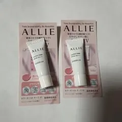 ALLIE(アリィー) クロノビューティ カラーオンＵＶ チーク　サンプル　2つのサムネイル