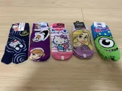 キャラクター靴下　５足セット　22〜25㎝