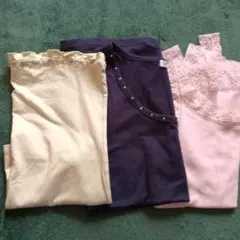 タンクトップ、キャミソール3枚セット