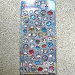 【正規品】ぷくぷくあわわちゃん　あわわちゃん　プチドロップステッカー　シール