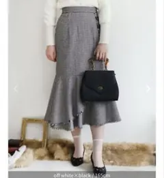 an another angelus キルト風　チェックマーメイドスカート