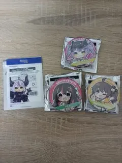 ホロライブシティ CITY 缶バッジ SNS風カード 4点 バラ売り⭕