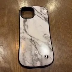 iFace iPhone15用ケース 大理石柄
