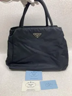 PRADA プラダ ナイロン ハンドバッグ 三角ロゴ