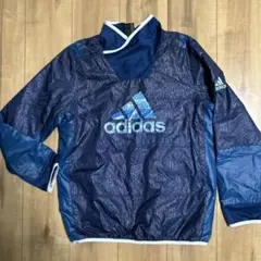 adidas ピステ・ウィンドブレーカー Lサイズ ネイビー