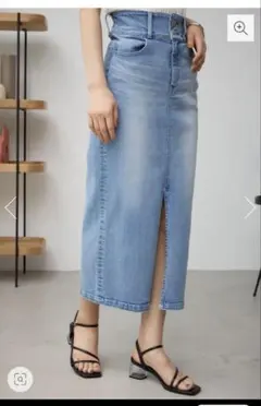 AZUL デニム ハイウエストスカート