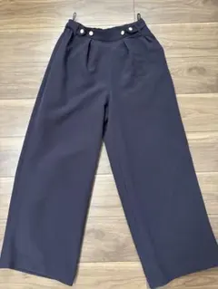 Te chichi ワイドパンツ ネイビー