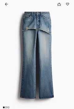 H&M レイヤードデニム