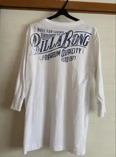 ビラボン Tシャツ メンズ 七分袖 バックプリント