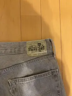 Levi's silverTab グレー ストレートジーンズ