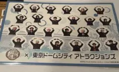 【B6ステッカー】刀剣乱舞 東京ドームシティ アトラクションズ 後期