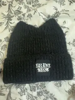 SILENT MEOW 猫耳ニット帽