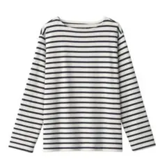無印良品　◆　婦人　太番手ボートネック長袖Ｔシャツ