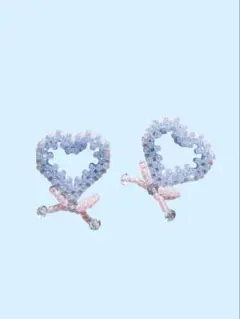 ピアスorイヤリング　ビーズ