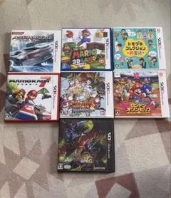 ニンテンドー3DS ソフト7本セット まとめ売り　すべてパッケージ付きのサムネイル