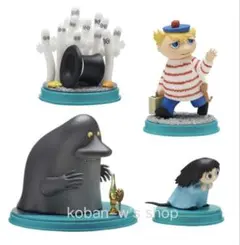 全４種 コンプリート アートインザポケット ムーミン ３ フィギュア ガチャ Ｓ