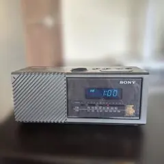 昭和レトロ　SONY DIGITAL 24 FM/AM クロックラジオ 本体のサムネイル