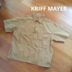KRIFF MAYER 半袖 ワークシャツ ベージュのサムネイル