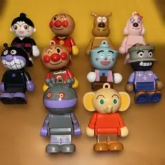 ガチャガチャ　アンパンマンブロックラボで使える