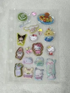 シールおすそわけ　A7サイズ　サンリオ•立体シール