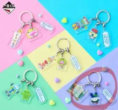 たまごっち G賞 おみせっちの3連アクリルチャーム