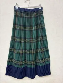 配色チェックプリーツスカート(CRAFT STANDARD BOUTIQUE )