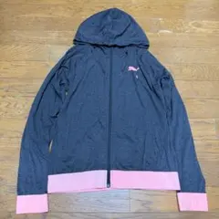 【美品】PUMA プーマ フルジップパーカー ドライ Mサイズ スポーツ 運動