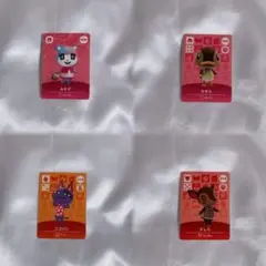 あつまれどうぶつの森 amiiboカード みすず カモミ ニコバン ドレミ