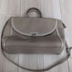アニエス・ベー ハンドバッグ ベージュ