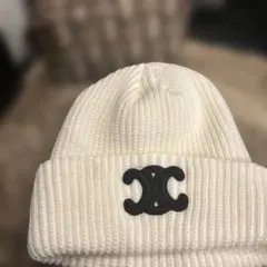 CELINEニット帽 ポーチ付き