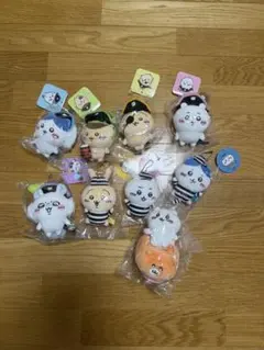 ちいかわアドベンチャーマスコット５点　ぶちミニ囚人3点　ドライブだよ1点　セット