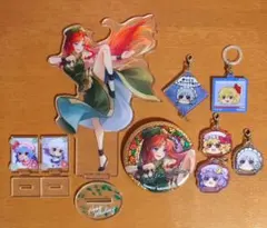 東方Project 紅魔館組+ルーミア キーホルダー アクリルスタンドまとめ売り