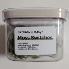 GATERON x NuPhy Moss Switches